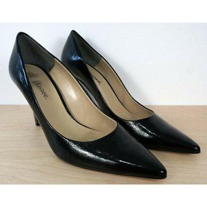 J. RENEE Carrara Black Pointed Toe High Heels